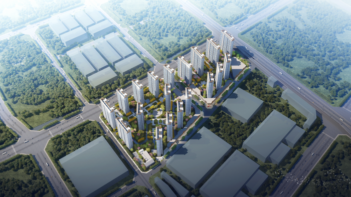 新業(yè)路南、綠城路東（白馬西側(cè)）安置房(榮沁苑安置房項目)(改）(1)